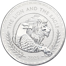 2 фунта 2024 года Великобритания «Лев и орел» — Фото №1